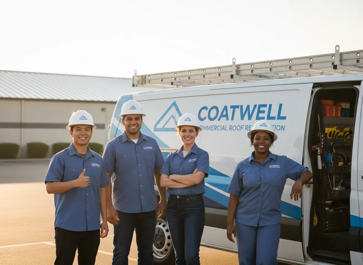 Commercial roof coating company in Jerry City, OH